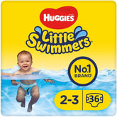 Couches de bain jetables Huggies Little Swimmers taille 2-3 - 36 culottes au total