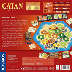 KOSMOS 684655 Catan - Le jeu, les colons de Catane, jeu de stratégie pour 3-4 joueurs à partir de 10 ans, jeu de société classique, jeu familial, jeu de fête