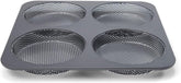 Hamburgerbrötchen, Perforiert, Antihaftbeschichtet, 4 Runde Mulden Mit Je 12 Cm, Pfannengröße 28 X 28 Cm, 2,5 Cm Tief, Mittelgroß, Schwarz Matrite si tavi pentru copt Naty Shop