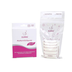 Sachets de lait maternel ELANEE, au goût neutre et pré-stérilisés Accessoires Alimentation et Allaitement Bebe Naty Shop 20 pièces (1 paquet) Sans support