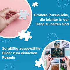 Trefl - Puzzle Easypiece : Insectes dans le pré - 300 pièces - grandes pièces, faciles à puzzler, pour adultes et enfants à partir de 10 ans Puzzle Naty Shop