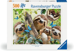 Ravensburger Puzzle 12000203 - Sloth Selfie - puzzle 500 pièces pour adultes et enfants de plus de 10 ans, puzzle avec motif animal Puzzle Naty Shop