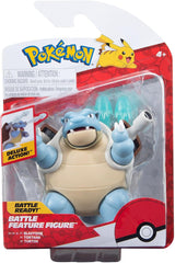 Pokémon PKW3035 - Battle Feature Figure - Turtok, Figurine mobile officielle, 11,5 cm Figurines Naty Shop