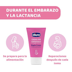 Chicco Brustwarzencreme, Bereitet Die Brustwarze Auf Das Stillen Vor, Nährend, Parfümfrei Und Sicher Für Kinder, Hinterlässt Keine Flecken Auf Dem Gewebe Accesorii Hrana si Alaptare Bebe Naty Shop