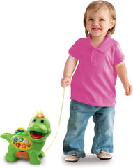 Vtech Baby Feed Me Dino - Nourrir et apprendre le dinosaure parlant avec des chansons, des boutons et un jeu de questions - Pour 12-36 mois Jouets pour bébé Naty Shop