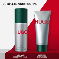 HUGO MAN, Gel douche aromatique et rafraîchissant au mélisse de sapin, homme, 200 ml Douche et bain Naty Shop