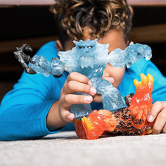 Schleich CRÉATURES D'ELRADOR | Monstre de glace 70146 | Figure détaillée avec bras et mâchoires mobiles | Excellent cadeau pour les filles et les garçons | Jouet à partir de 7 ans | 24 X 9 X 14 Cm Figurines Naty Shop