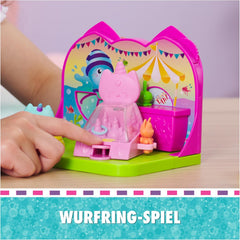 DREAMWORKS GABBY'S DOLLS HOUSE – Ensemble de jeu de chambre de luxe, salle de fête Kitty Narwhale, meubles et accessoires à thème, à partir de 3 ans