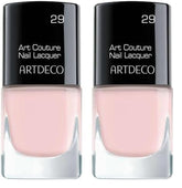 ARTDECO Art Couture Nail Lacquer - Vernis à ongles à effet vinyle brillant unique dans une mini édition - 1 x 5 ml (pack de 2)