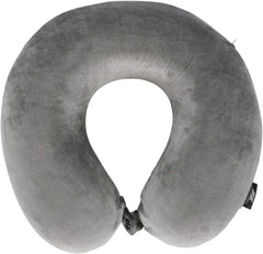 Trespass Memow Memory Foam Pernă pentru gât cu capac detașabil, gri, fiecare Perne ortopedice cervicale Naty Shop Gri Each