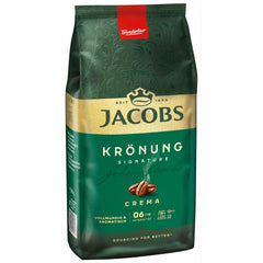 Jacobs Krönung Cream, café en grains entiers, paquet de 4 (4 x 1000 g)