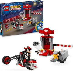 LEGO Sonic the Hedgehog Shadow the Hedgehog Escape Toy Moto et jeu vidéo Ensemble de figurines Gamer et fan Cadeau pour 8 ans Garçons et filles Fan Article 76995 Jeux de construction Besuche den LEGO-Store Default Title