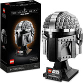 LEGO Star Wars Mandalorianer Helm Modell, Sammlerstück Zimmer-Deko und EIN tolles Geschenk für Erwachsene, Bausatz, Männer, Frauen, Mama, Papa, Sammler-Geschenkidee 75328