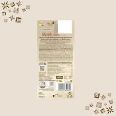 Schogetten Amande Blonde | Chocolat blanc aux éclats de caramel et d'amandes | 100g | Idéalement portionné (paquet de 2)