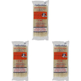 Tăiței de orez – thailandezi, tăiței de orez cu lățimea de 10 mm, făcuți din făină de orez, drepți – 1 x 400 g (pachet de 3)