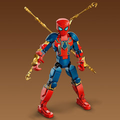 LEGO Marvel Iron Spider-Man Blocs de construction Super-héros Jouet d'action pour enfants à partir de 8 ans Ensemble d'armures pour garçons et filles Modèle à construire Avengers Idée cadeau pour les fans du film Marvel 76298 Jeux de construction Beuche den LEGO-Store