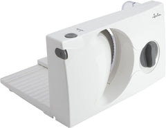 JECF0300 Trancheuse électrique compacte, lame amovible en acier inoxydable, diamètre 170 mm, contrôle d'épaisseur 0 à 15 mm, râpes et trancheuses 150 W Naty Shop Default Title