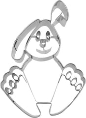 Städter Emporte-pièce en forme de lapin 9 cm en acier inoxydable passe au lave-vaisselle