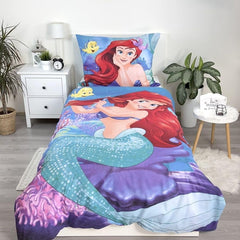 Linge de lit enfant personnages Disney avec fermeture éclair, linge de lit en coton - enfant Naty Shop