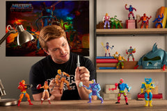 Masters of the Universe Origins Toy Cartoon Teela Action Figure Environ 14 cm de hauteur Motu Heroine Accessoire et Mini Comic HYD27 Action Figures Naty Shop