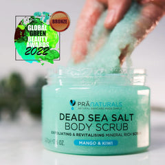 Pranaturals, Gommage corporel au sel de la Mer Morte, 500 g Naty Shop