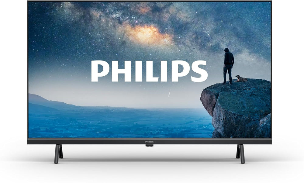 Philips 32PFS6109 HD Smart TV LED - Écran 32 pouces avec plateforme Titan OS HD au pixel près, compatible avec Alexa et Google Assistant - Noir Mat