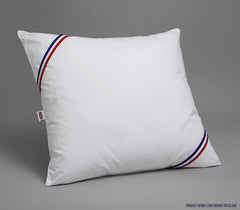 DODO Premium Pillow, 60 X 60 Cm, Medium Comfort, Perna Cloud De Douceur | Miteproof And Fluffy | Percale Cotton + Piping Lavabilă la mașină la 40 °C Perne standard Naty Shop