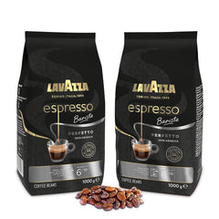 LAVAZZA - Espresso Barista Perfetto - Café en grains - 100% Arabica - Italien - Force 6 - 2 paquets de 1 kg chacun (le conditionnement peut varier)