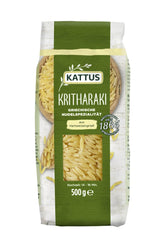 - Kritharaki Nudeln (Reisnudeln/Risoni/Orzo) | Griechische Nudelspezialität aus Hartweizengrieß | 500 g en sachet