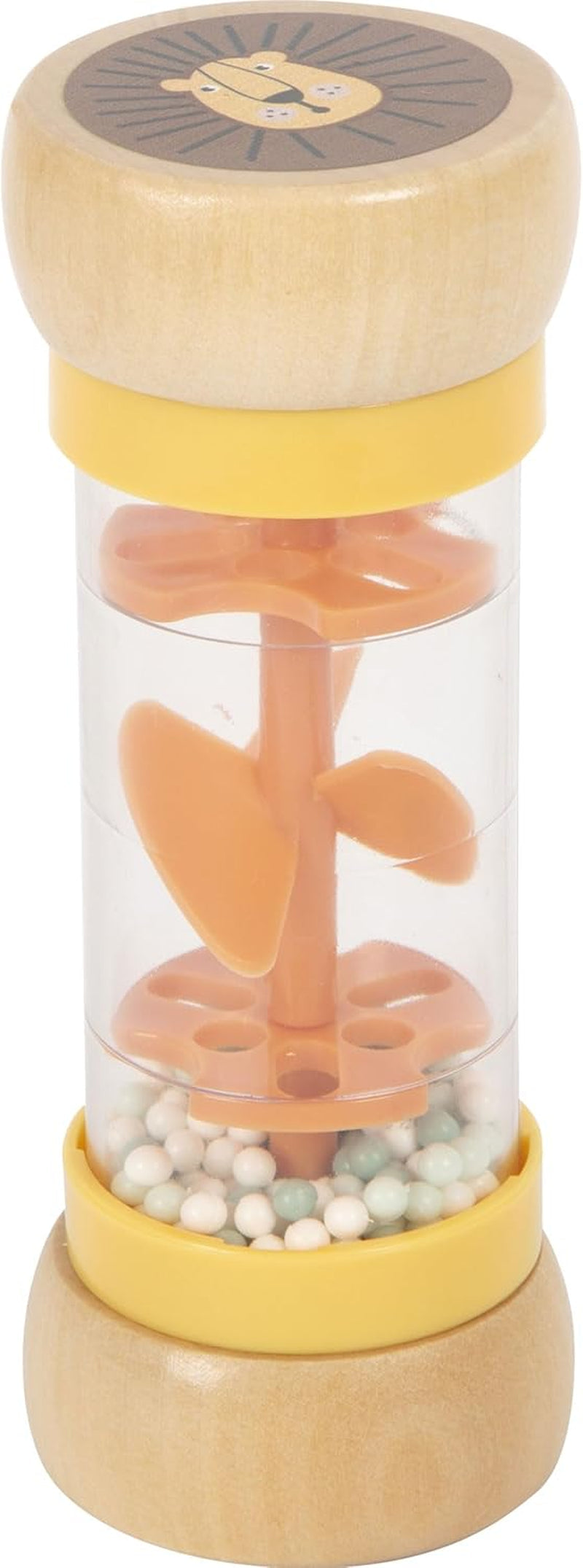 Hochet faiseur de pluie Small Foot "Safari", jouet sensoriel fascinant en bois, pour enfants à partir de 6 mois, 12458 Baby Toys Naty Shop Hochet Rainmaker