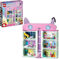 Lego 10788 Ensemble de jouets La maison de poupée de Gabby, 8 pièces et 4 étages La maison de poupée de Gabby avec figurines Pandi, Suricate, Kuchi et accessoires, Cadeau pour filles, garçons et enfants de 4 ans Besuche den LEGO-Store Single