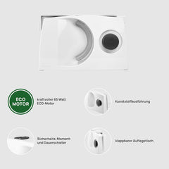 Ritter Markant 01 Trancheuse électrique pliante multifonctionnelle Déchiqueteuses et trancheuses Naty Shop