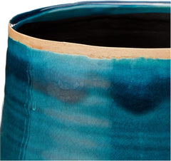 136349 Pots Côme D18 H15 – Turquoise