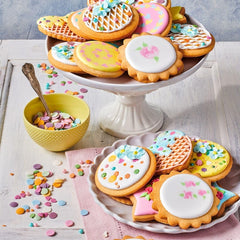 Funcakes Mix Für Royal Icing, Einfach Zu Berübenen, Zum Dekorieren Von Kuchen Und Keksen, Schöne Glasur, Nur Wasser Addenden, Halal., 450 G Glasuri si Decor Naty Shop