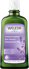 WELEDA BIO, bain santé aux cosmétiques naturels à l'huile de lavande véritable pour calmer les sens et pour un bon sommeil, 200 ml Douche et bain Naty Shop