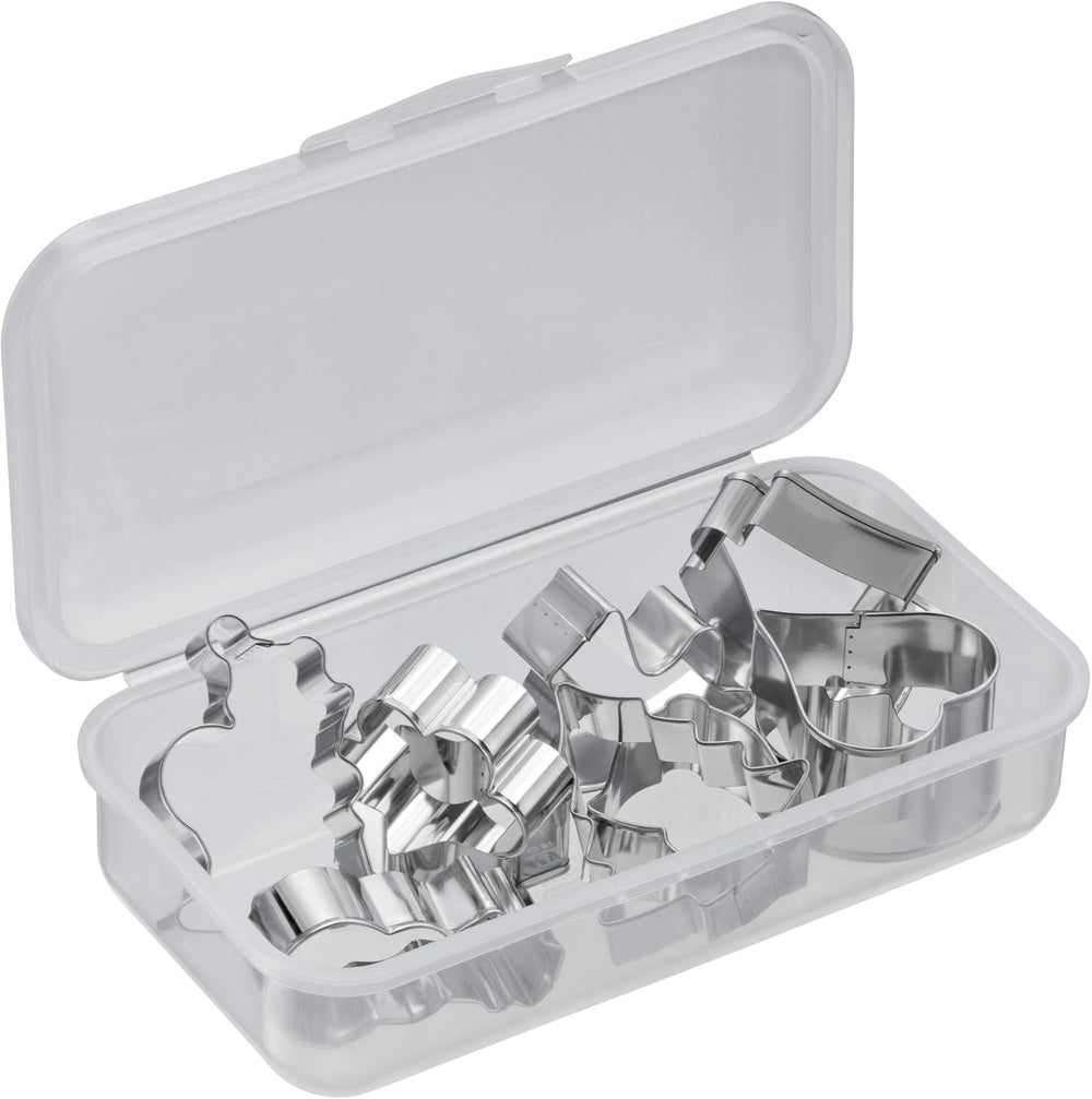 Original Kaiser Lot d'emporte-pièces de Noël 11 pièces avec boîte de rangement Emporte-pièces Emporte-pièces Emporte-pièces/Emporte-pièces/Fondant 23,4 x 12,5 x 7,1 cm