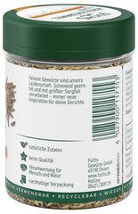 Fuchs Gewürze - Kreuzümmel ganz - orientalisch-nussige Note für Falafel und Linsengerichte - natürliche Zutaten - 60 g in wiederverwendbarer, recyclebarer Dose