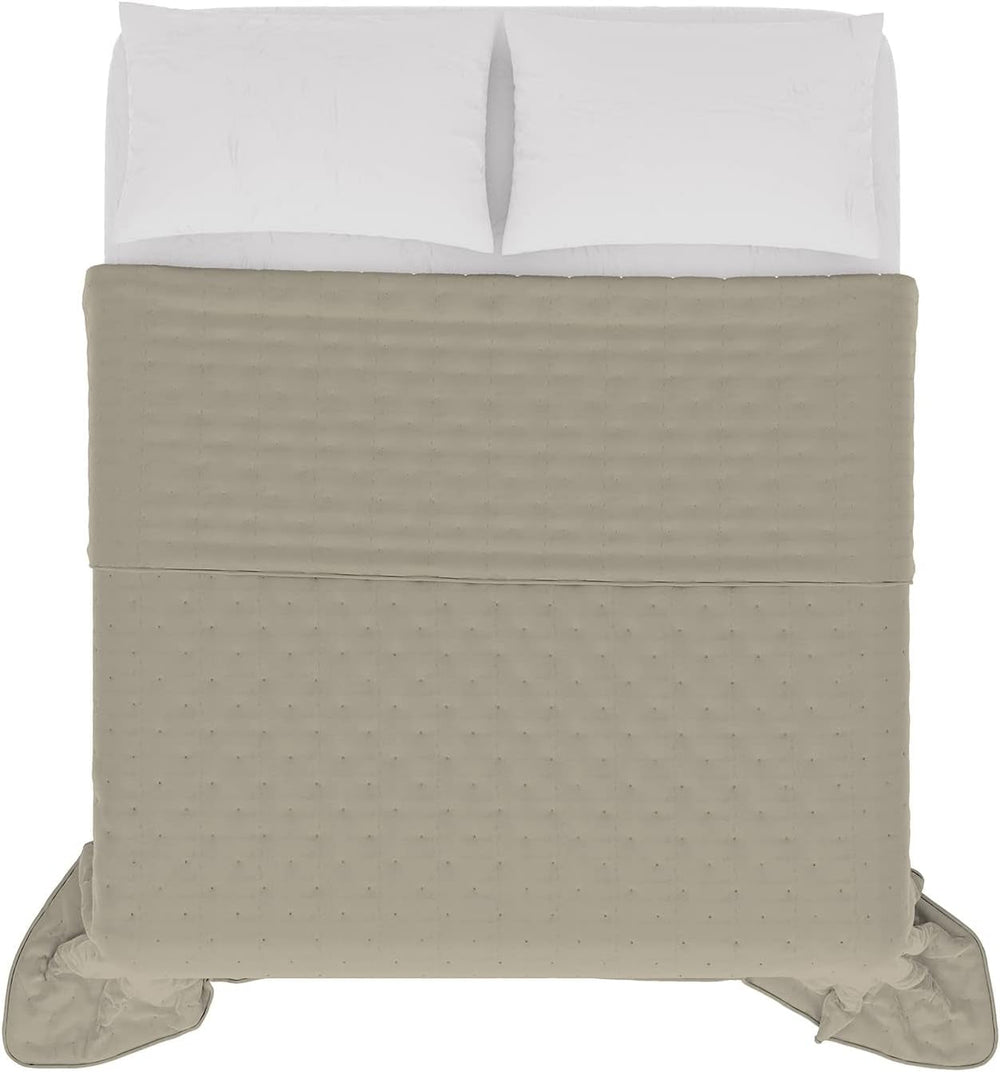 Linge de lit italien CHIC couette d'été, microfibre, DOUBLE 250X250Cm, marron Couettes et couettes Naty Shop Titre par défaut