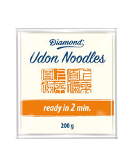 Nouilles Udon DIAMOND, préparation simple et rapide, végétarienne, vegan - 1 x 200 g