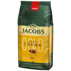 Jacobs Expert Roast Cafe Crema Gold, Café en grains entiers (4 x 1 kg)