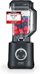 CASO Powerblender B 2000 - Batteur sur socle professionnel, 30 000 tours/min, 2000 watts, mélangeur Tritan (2 L), sans BPA, fonction Pulse, Shake, Smoothie, système de cuisson à 8 voies avec commande Titan Kitchen Naty Shop