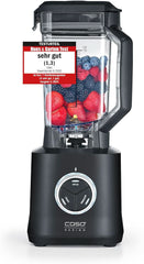 CASO Powerblender B 2000 - Batteur sur socle professionnel, 30 000 tours/min, 2000 watts, mélangeur Tritan (2 L), sans BPA, fonction Pulse, Shake, Smoothie, système de cuisson à 8 voies avec commande Titan Kitchen Naty Shop