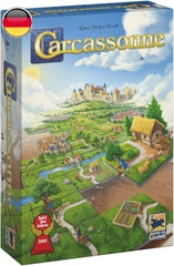 Hans im Glück, UNbox Now, Carcassonne V3.0, jeu de base, jeu familial, jeu de l'année 2001, 2-5 joueurs, 7 ans et plus, 35 minutes de jeu, allemand