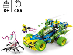 LEGO Dreamzzz Mateo avec Z-Blob Action Racer, ensemble de jeu fantastique 2 en 1 avec véhicules, figurines et créatures de rêve pour enfants à partir de 8 ans, cadeau pour garçons et filles 71491 Jeux de construction Beuche den LEGO-Store