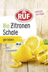 Zeste de citron bio RUF Arome Naty Shop Zeste de citron 5 grammes