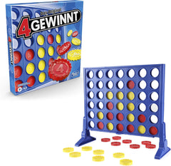 Jeu de stratégie Connect Four, jeu de société à 2 joueurs, plaisir sans fin avec les amis et la famille, parfait comme jeu de société et pour s'amuser multijoueur, cadeau pour les enfants de 6 ans et plus