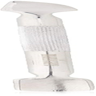 Poussoir à cuticules et nettoyeur d'ongles, outil professionnel de manucure/pédicure, double tête en acier inoxydable, parfait pour les cuticules envahies, nettoie sous/autour des ongles, enlève le vernis à ongles