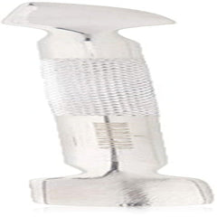 Poussoir à cuticules et nettoyeur d'ongles, outil professionnel de manucure/pédicure, double tête en acier inoxydable, parfait pour les cuticules envahies, nettoie sous/autour des ongles, enlève le vernis à ongles