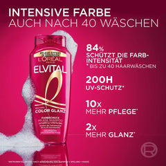L'Oréal Paris Elvital XXL, Șampon de protecție a culorii pentru părul vopsit, 1 litru Duș și baie L'Oréal