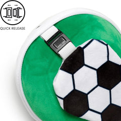 Oreiller de voyage avec masque Relaxeazzz - Coussins de voyage Football Naty Shop